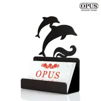 在飛比找momo購物網優惠-【OPUS 東齊金工】歐式鐵藝名片座/高級名片架/會展用品/