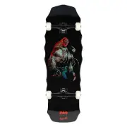Welcome x Batman Skateboard Assembly Bane of Widow Black Dip 10.0" Complete