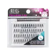 Ardell Double Up Knot Free Tapered Fake EyeLash Lash Extension Black Long