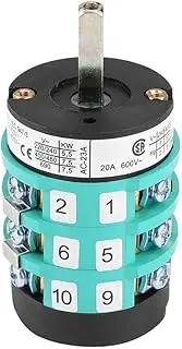 Suuonee Tire Forward Reverse Switch, 220V/380V Tire Changer Machine Motor Forward Reverse Switch Turn Table Pedal Switch(A)