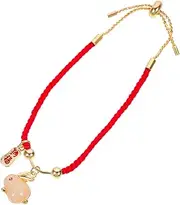 PLAFOPE 2023 Bunny Charm Braided Rope Bracelet Rabbit Bracelet for Girls Year of The Rabbit Present