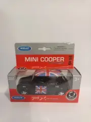 WELLY MINI COOPER DIE CAST METAL & PULL BACK & GO ACTION.. NEW IN BOX