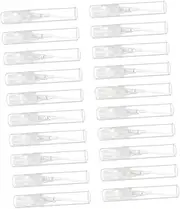 ASAKKURA 20pcs Perfume Storage Bottles Travel Essential Oil Bottles for Women (White)