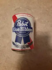 PABST BLUE RIBBON Beer Can Shaped 16 oz Glasses Signature Glassware