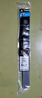 BRAND NEW SEALED Lowell RackWare AFP-1 Black 19" 1U Aluminum Filler Blank