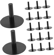 COSMEVIVI 30 Sets Car Dashboard Duck Plugs Secure Rubber Ducks Display Base with Antislip Design Fixed Bracket for Fun Office and Car Ornaments Includes Double Sided Dot Tape