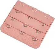 [LQALYNLQ] Extension Strap Bra Extenders Buckle 3 Hook Brassiere Breathable Practical Elastic Multicolor Buttons Gadgets 3 Rows