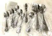 Christian Dior Flatware Cutlery Spoon & Knife & Fork Set of 9 pieces Silver