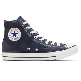 【CONVERSE】帆布鞋 All Star 高筒 男鞋 女鞋 基本款 情侶鞋 深藍 白 休閒鞋(M9622C)