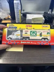 1996 MATCHBOX RACING SUPERSTARS TRANSPORTERS QUAKER STATE SEALED