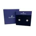 Swarovski Magic stud earrings Snowflake Rose Gold