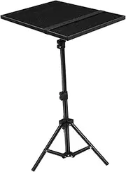 Generic Projector Stand Tripod with Adjustable Tray Stable Flat Base for Laptops Projectors Tablets Versatile Presentation Mount for Office Classroom Use