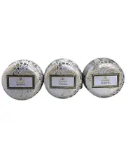 Voluspa Pack of 3 4oz Mokara Mini Tins
