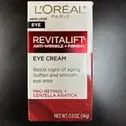 Loreal Paris Eye Revitalift Anti-Wrinkle + Firming Retinol Eye Cream 0.5 Oz