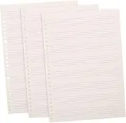 GOOHOCHY 3pcs Guitar Piano Stave Notebook Reusable Blank Sheet Music Music Composition Notebook