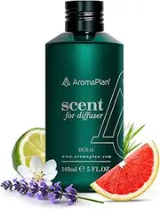 Aromaplan Hotel Scents Dubai 5 Fl Oz (148ml), Home Luxury Aroma & Hotel Collection Diffuser Oil- Hotel Diffuser Oil for Aromatherapy- USA Made, Bigger Bottle, Bolder Aroma & Longer Lasting