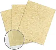 Astroparche Ancient Gold Card Stock - 8 1/2 x 11 in 65 lb Cover Vellum 30% Recycled 250 per Package