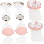 Ipetboom Toe Separator for Women 8 Pack Reusable Toe Separators Silicone Material for Nail Polish