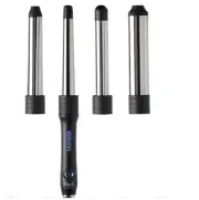 MUK Curl Stick 4 Changeable Barrels 19-25/28-22/38-27/25mm Conical/Curling Iron