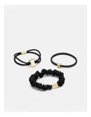 [Mimco] Sensation Hair Tie Set in Black