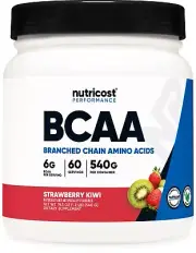 Nutricost BCAA Powder 2:1:1 (Strawberry Kiwi) 60 Servings