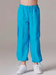 Girls Cargo Pants. Running Bare Activewear