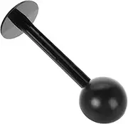 KALLORY Espresso Coffee Bean Spoon Measuring Scoop and Ground Tamper Compact Plastic Tool for Coffee Lovers for Home and Travel Ensures Consistent Flavor and