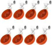 Chicken Water Cups,8 Pcs Chicken Drinker Cups Large Automatic Poultry Water Tee