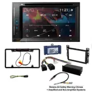 Pioneer AVH-240EX 6.2" CD/DVD Bluetooth USB Stereo Kit for 2008-12 Chevy Malibu