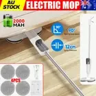 Electric Mop Cordless Automatic Cleaning Bucket Rotary Floor LED Light Detectors