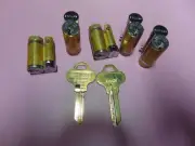 5 EVEREST SCHLAGE PRIM C135 XP 626 IC CORE LOCK WITH 2 KEY LOCKSMITH