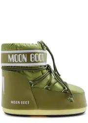 Moon Boot Icon Padded Nylon Snow Boots - Khaki - 39-41 39-41