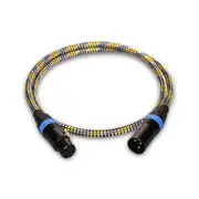 Aperion XLR-5M Premium Balanced XLR Male to Female Cable 5 Meters