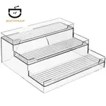 KITCHEN SPICE RACK FREES TANDING KITCHEN PANTRY 存儲適合罐子、罐子和罐子