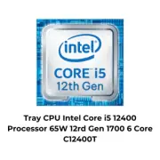 Tray CPU Intel Core i5 12400 Processor 65W 12rd Gen 1700 6 Core C12400T