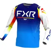 FXR Helium 23 Mens MX Offroad Jersey Citrus Fusion