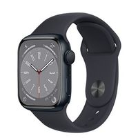 APPLE 蘋果 Watch S8 GPS 45mm午夜鋁金屬錶殼+午夜運動型錶帶