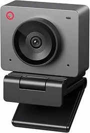 OBSBOT Meet SE 1080P@100 FPS Webcam for PC with 1/2.8" Sensor, AI Framing & Autofocus, Beauty Mode, Lightweight, Gesture Control, Staggered HDR, Web Cam for Streaming, Meeting, Gaming. (Space Grey)