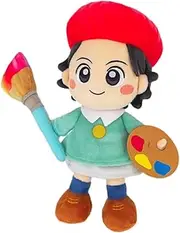 Sanei Boeki KP47 Kirby All Star Collection Plush Toy, Adrene, Size S, W 4.5 x D 3.7 x H 9.1 in (11.5 x 9.5 x 23