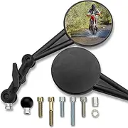 Doubletake Enduro Mirror Kit 2.0, Universal Fit Folding Motorcycle Mirrors, Guaranteed for Life.