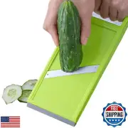 Food Chopper, Potato Slicer for Chips Mandoline Vegetable Slicer Manual Slice