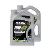2 x Nulon Full Synthetic 10W-60 Racing Engine Oil 5L NRO10W60-5 Ref NR10W60-5