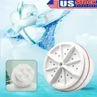 USB Mini Washing Machine Ultrasonic Turbine Laundry Washer For Baby Clothes Sock