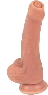 22 cm Realistic Silicone Dildo Smooth Ultra-Soft Stick Penis with Strong Suction Cup Flexible Sturdy Bendable Sex Toy for Hands-Free Play Toys for Women Fake Penis 8.66 inch
