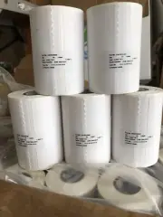 5 (Rolls) Zebra Z-Perform 1000D 3” X 5” Direct Thermal Printer Labels