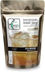 Special Tea Fig and Lavender Black Tea Makes One Gallon of Iced Tea, 1 Ounce