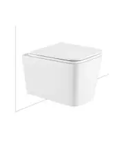 New Seima Wall Hung Toilet Suite Pan + Nib Wall InWall C201 Thin Cistern Matte W