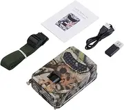 Resolution Hunting Camera 26 Ir LEDs Night Vision Ip56 0. Trigger Outdoor Security Camcorder No Battery