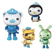 4pcs Octonauts Foil Balloon Captain Barnacles Kwazii Tweak Peso Kids Party Decor
