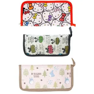 預購 日本 凱蒂貓 米奇 Hello Kitty 迪士尼  外出餐具袋 防水收納餐具包 餐具收納袋